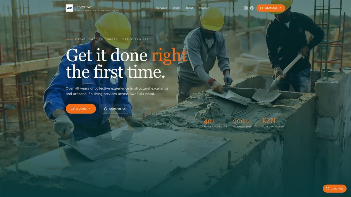 Innovative DC website built by Deckford Media